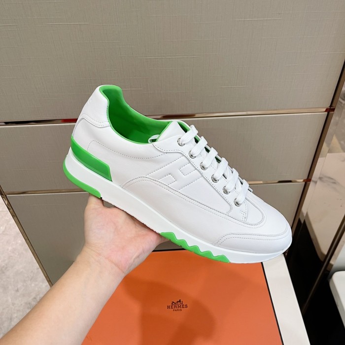 Hermes Mens Casual Shoes Fashion Sneakers Luxury Brand with Original Box