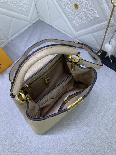 Louis Vuitton Womens Bags Handbags Luxury Brand CAPUCINES BB Leather Messenger Shoulder Bags M52689