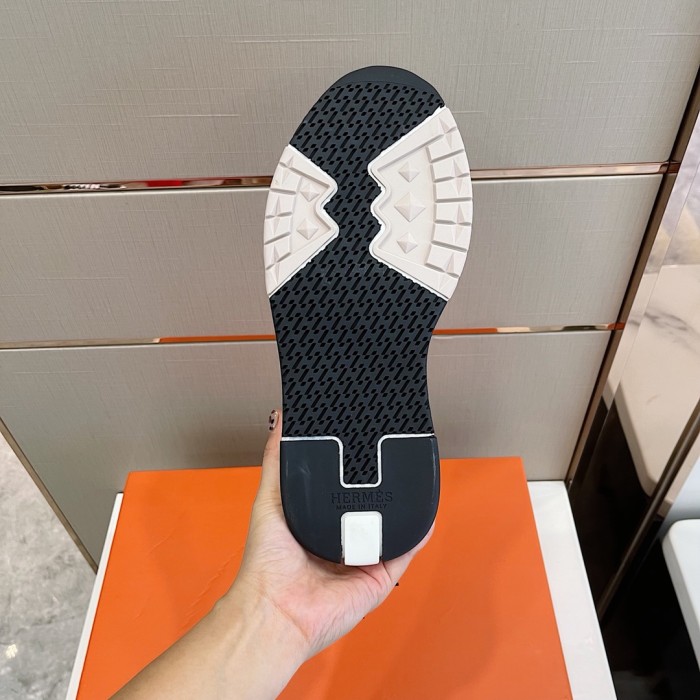 Hermes Mens Casual Shoes Fashion Sneakers Luxury Brand with Original Box