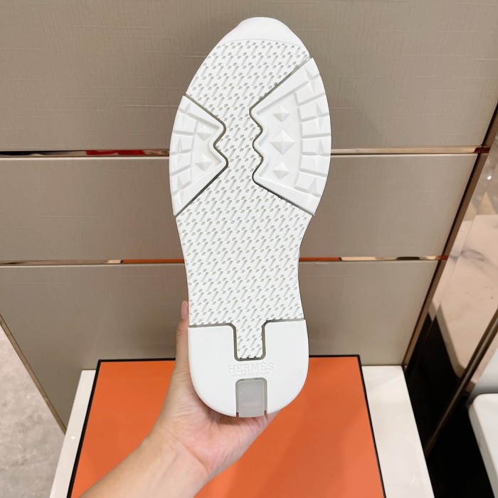 Hermes Mens Casual Shoes Fashion Sneakers Luxury Brand with Original Box