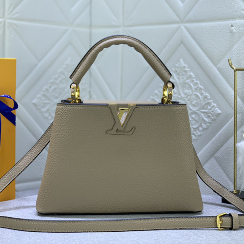 Louis Vuitton Womens Bags Handbags Luxury Brand CAPUCINES BB Leather Messenger Shoulder Bags M52689
