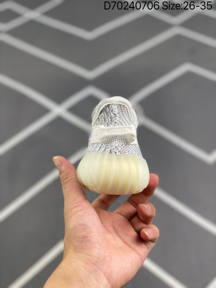 Adidas Yeezy Boost 350 V2 Kids Shoes Sneakers Breathable Design  with Original Box 1821M7118