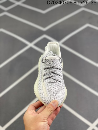 Adidas Yeezy Boost 350 V2 Kids Shoes Sneakers Breathable Design  with Original Box 1821M7118