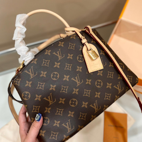 Louis Vuitton Womens Bags Handbags Luxury Brand GRAND PALAIS Monogram coated canvas Messenger Shoulder Bags M45898 without Original Box