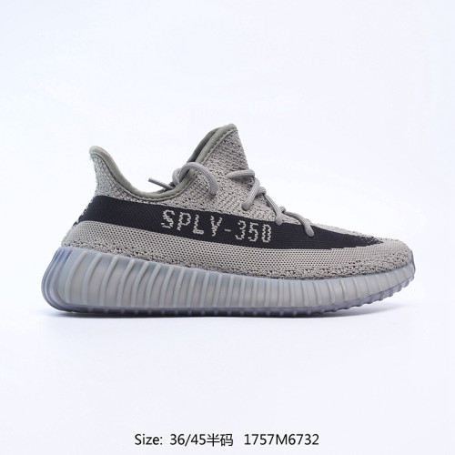 Kanye West x  Yeezy Boost 350 V2 Granite Mens Womens Shoes Sneakers Breathable Design with Original Box 1757M6732
