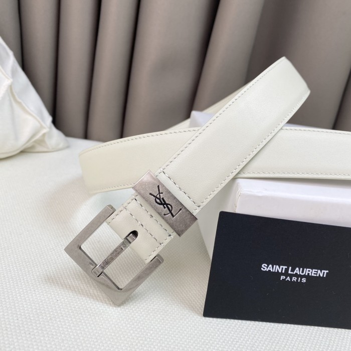 Saint Laurent YSL Womens Belt Luxury Brand Women Belts Luxury Brand with Original Box