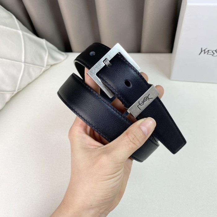 Saint Laurent YSL Womens Belt Luxury Brand Women Belts Luxury Brand with Original Box