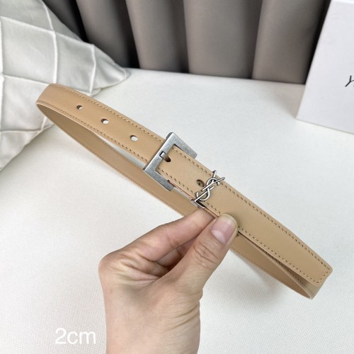 Saint Laurent YSL Womens Belt Luxury Brand Women Belts Luxury Brand with Original Box