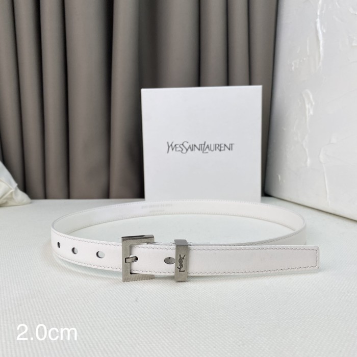 Saint Laurent YSL Womens Belt Luxury Brand Women Belts Luxury Brand with Original Box