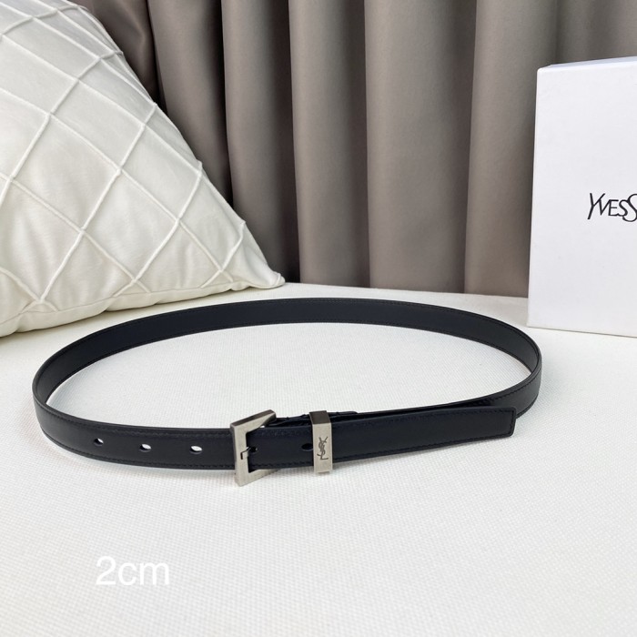 Saint Laurent YSL Womens Belt Luxury Brand Women Belts Luxury Brand with Original Box