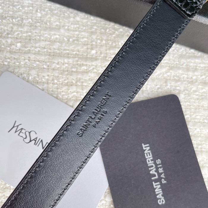 Saint Laurent YSL Womens Belt Luxury Brand Women Belts Luxury Brand with Original Box