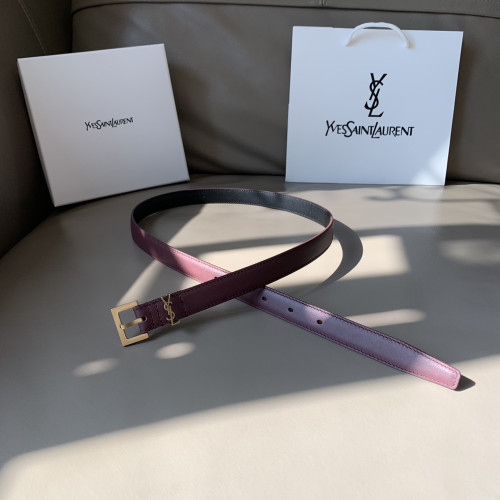 Saint Laurent YSL Womens Belt Luxury Brand Women Belts Luxury Brand with Original Box