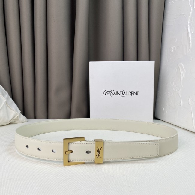 Saint Laurent YSL Womens Belt Luxury Brand Women Belts Luxury Brand with Original Box