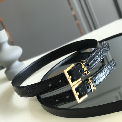 Saint Laurent YSL Womens Belt Luxury Brand Women Belts Luxury Brand with Original Box