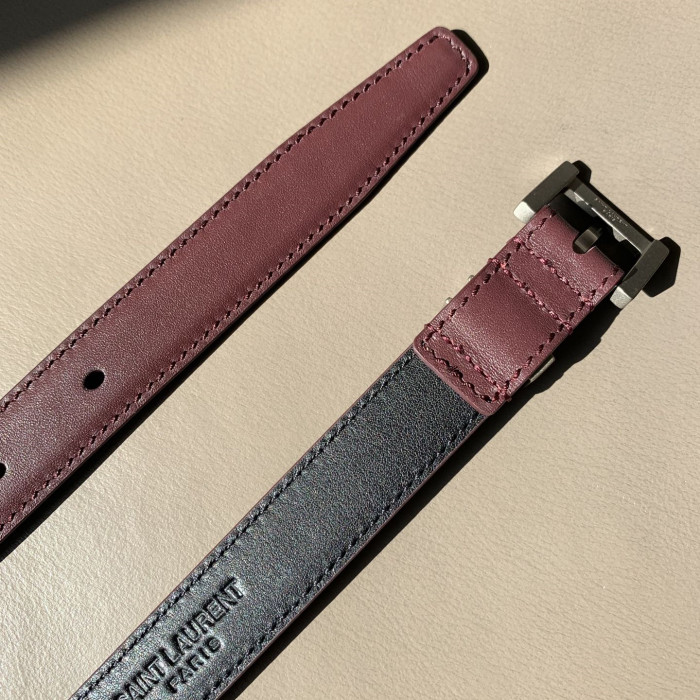 Saint Laurent YSL Womens Belt Luxury Brand Women Belts Luxury Brand with Original Box