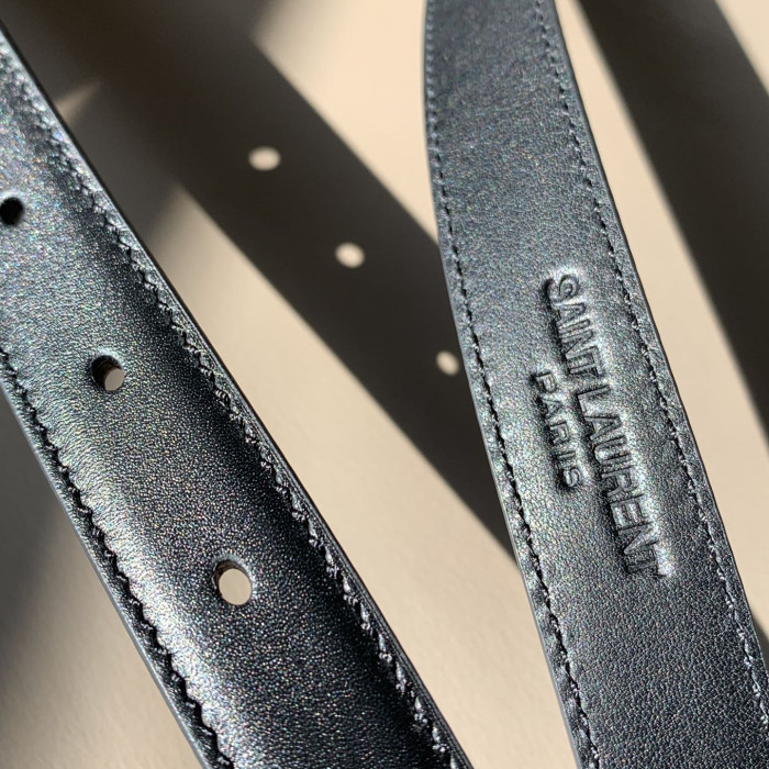 Saint Laurent YSL Womens Belt Luxury Brand Women Belts Luxury Brand with Original Box