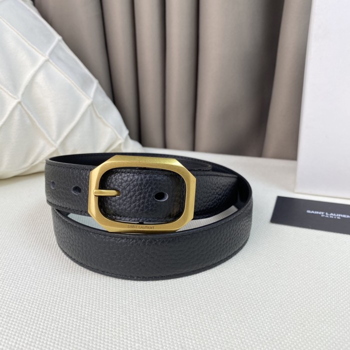 Saint Laurent YSL Womens Belt Luxury Brand Women Belts Luxury Brand with Original Box