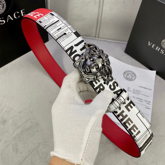 Versace Mens Belt Luxury Brand Fashion Men Belts with Original Box