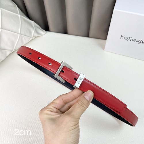 Saint Laurent YSL Womens Belt Luxury Brand Women Belts Luxury Brand with Original Box