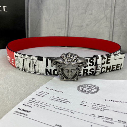 Versace Mens Belt Luxury Brand Fashion Men Belts with Original Box