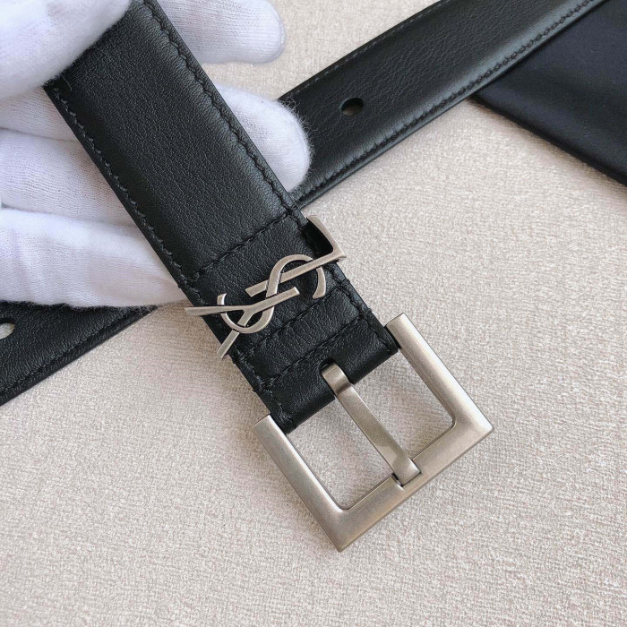 Saint Laurent YSL Womens Belt Luxury Brand Women Belts Luxury Brand with Original Box