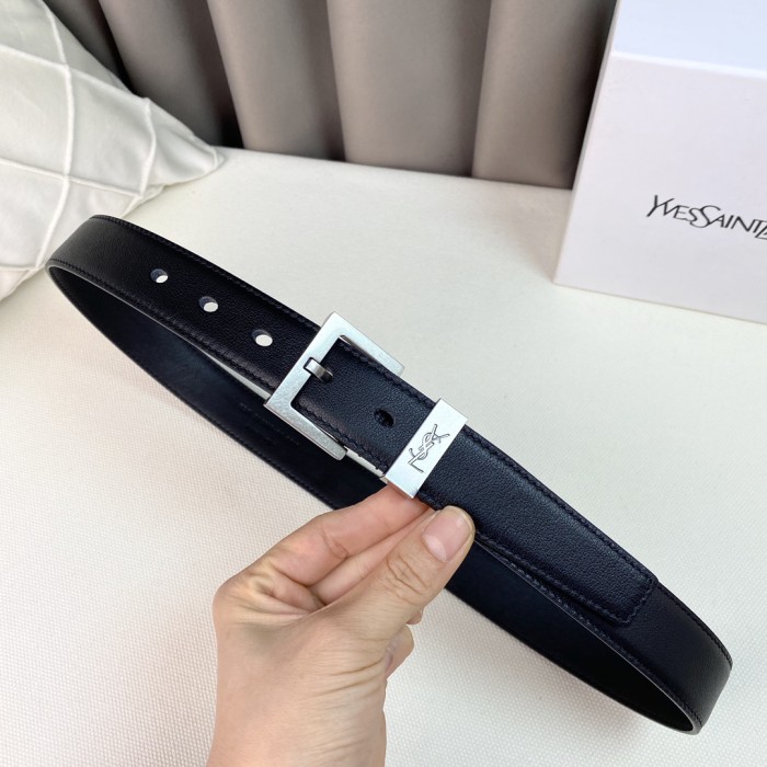 Saint Laurent YSL Womens Belt Luxury Brand Women Belts Luxury Brand with Original Box