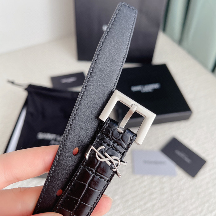 Saint Laurent YSL Womens Belt Luxury Brand Women Belts Luxury Brand with Original Box