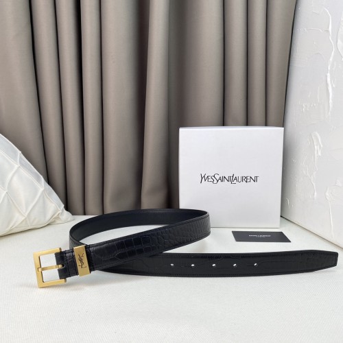 Saint Laurent YSL Womens Belt Luxury Brand Women Belts Luxury Brand with Original Box