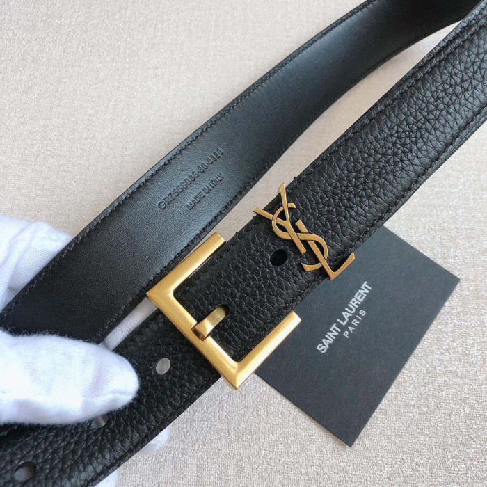 Saint Laurent YSL Womens Belt Luxury Brand Women Belts Luxury Brand with Original Box