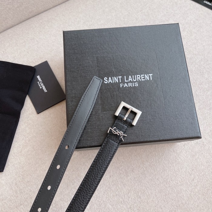 Saint Laurent YSL Womens Belt Luxury Brand Women Belts Luxury Brand with Original Box