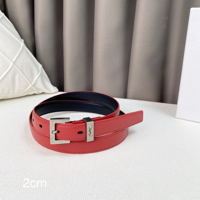Saint Laurent YSL Womens Belt Luxury Brand Women Belts Luxury Brand with Original Box