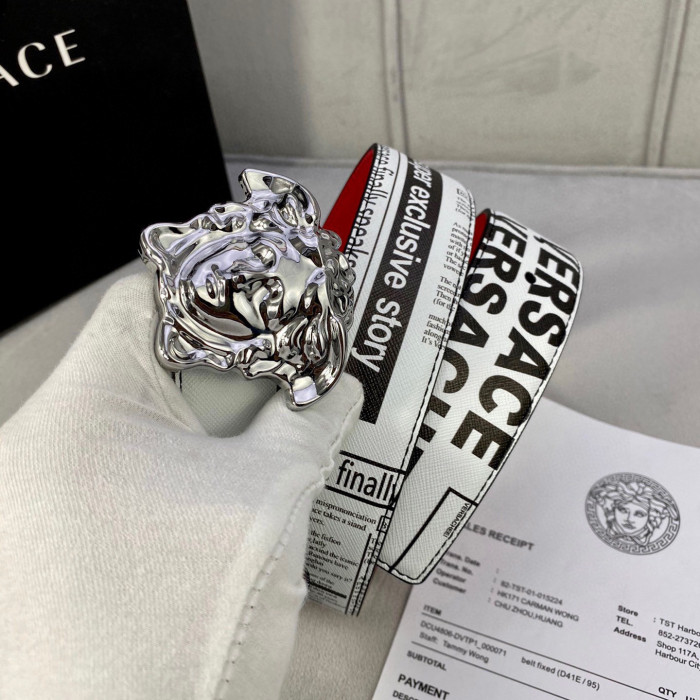 Versace Mens Belt Luxury Brand Fashion Men Belts with Original Box
