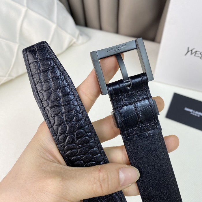 Saint Laurent YSL Womens Belt Luxury Brand Women Belts Luxury Brand with Original Box