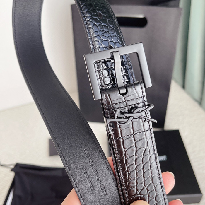 Saint Laurent YSL Womens Belt Luxury Brand Women Belts Luxury Brand with Original Box