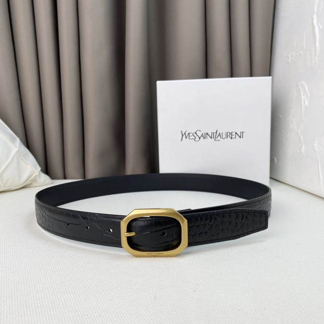 Saint Laurent YSL Womens Belt Luxury Brand Women Belts Luxury Brand with Original Box