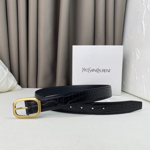 Saint Laurent YSL Womens Belt Luxury Brand Women Belts Luxury Brand with Original Box