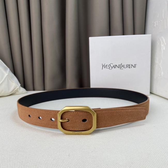 Saint Laurent YSL Womens Belt Luxury Brand Women Belts Luxury Brand with Original Box