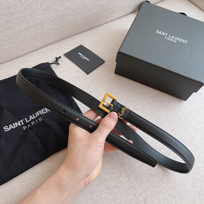 Saint Laurent YSL Womens Belt Luxury Brand Women Belts Luxury Brand with Original Box