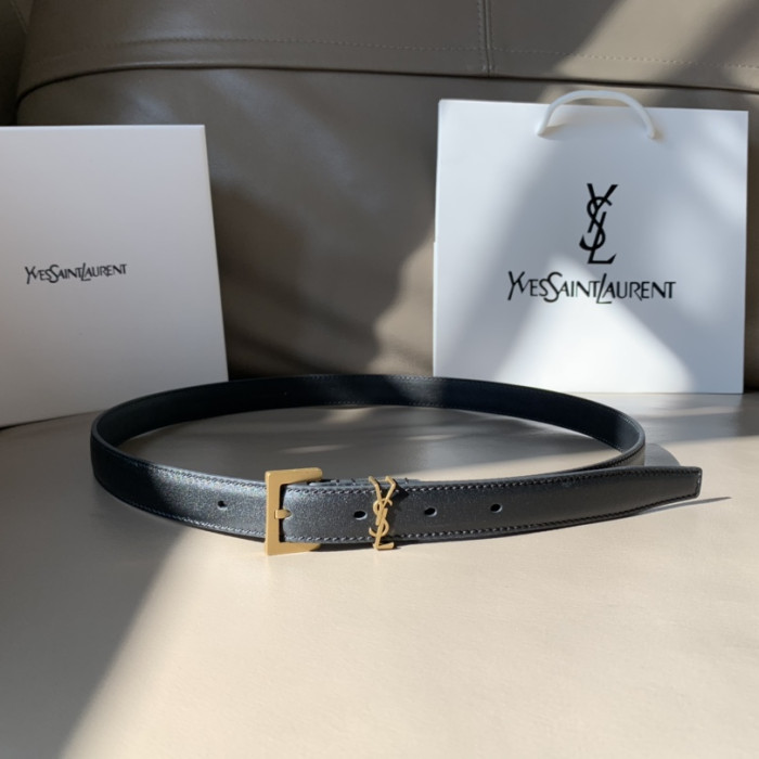 Saint Laurent YSL Womens Belt Luxury Brand Women Belts Luxury Brand with Original Box