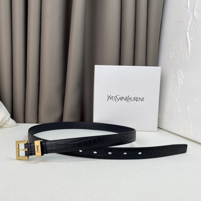 Saint Laurent YSL Womens Belt Luxury Brand Women Belts Luxury Brand with Original Box
