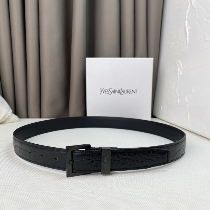 Saint Laurent YSL Womens Belt Luxury Brand Women Belts Luxury Brand with Original Box