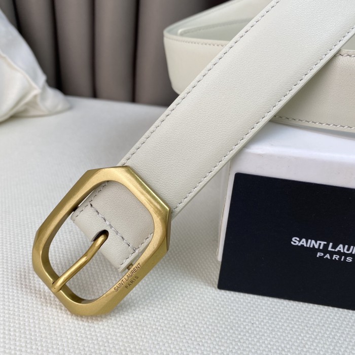 Saint Laurent YSL Womens Belt Luxury Brand Women Belts Luxury Brand with Original Box