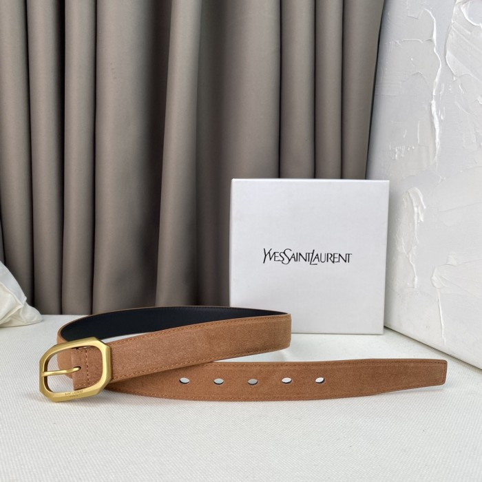 Saint Laurent YSL Womens Belt Luxury Brand Women Belts Luxury Brand with Original Box