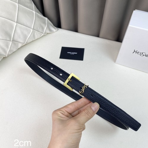 Saint Laurent YSL Womens Belt Luxury Brand Women Belts Luxury Brand with Original Box