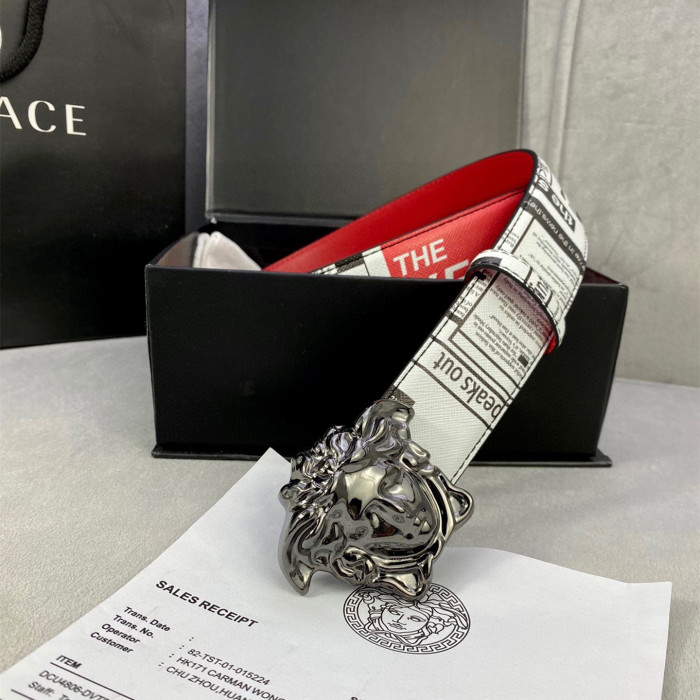 Versace Mens Belt Luxury Brand Fashion Men Belts with Original Box