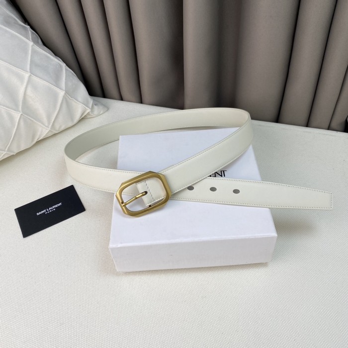 Saint Laurent YSL Womens Belt Luxury Brand Women Belts Luxury Brand with Original Box