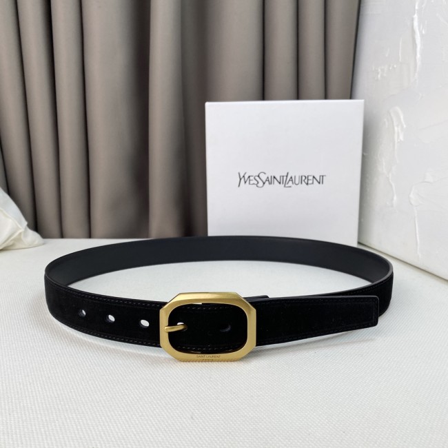 Saint Laurent YSL Womens Belt Luxury Brand Women Belts Luxury Brand with Original Box