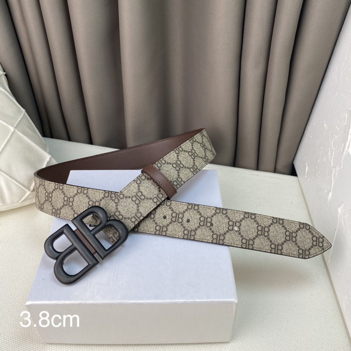 Balenciaga Mens Belt Luxury Brand Design Fashion Type with Original Box