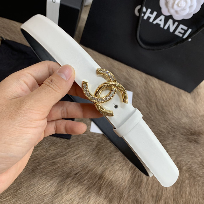 Chanel Womens Belt Luxury Brand Design Fashion Type with Original Box