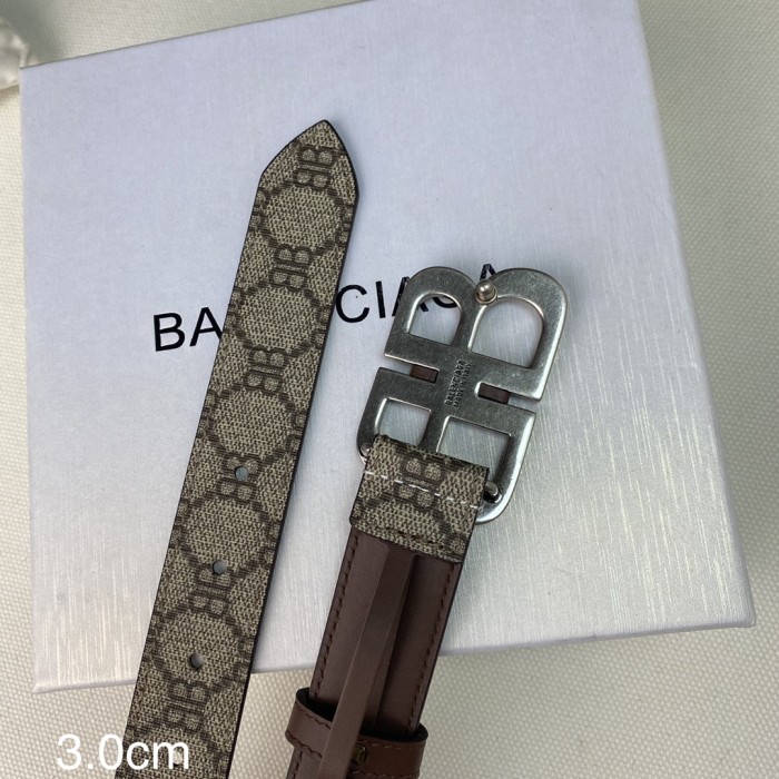 Balenciaga Womens Belt Luxury Brand Design Fashion Type with Original Box